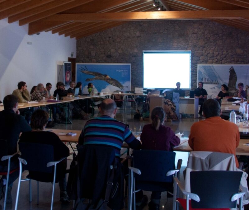 Gabinet de comunicació associat a la trobada anual de la Xarxa d’Educació Pirineus Vius