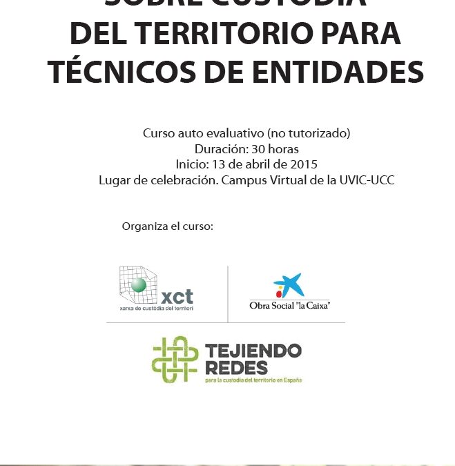 Elaboració dels materials didàctics del curs introductori sobre custòdia del territori per a tècnics d’entitats (curs on line)